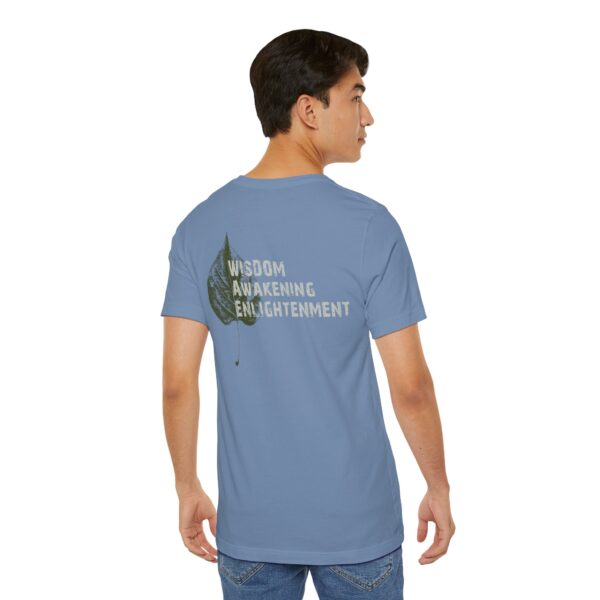 Wisdom, Awakening, Enlightenment - Bodhi Leaf Lightweight T-Shirt - Image 11