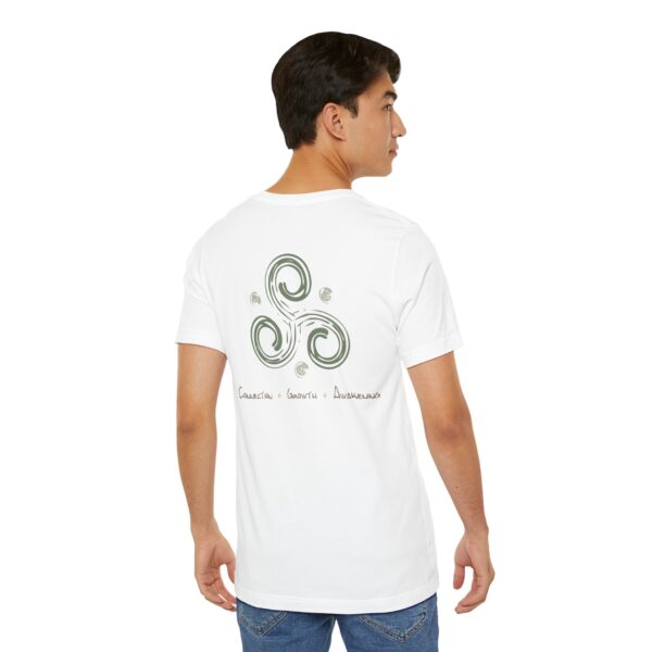 Connection, Growth, Awakening - Triskelion Lightweight T-Shirt - Image 7