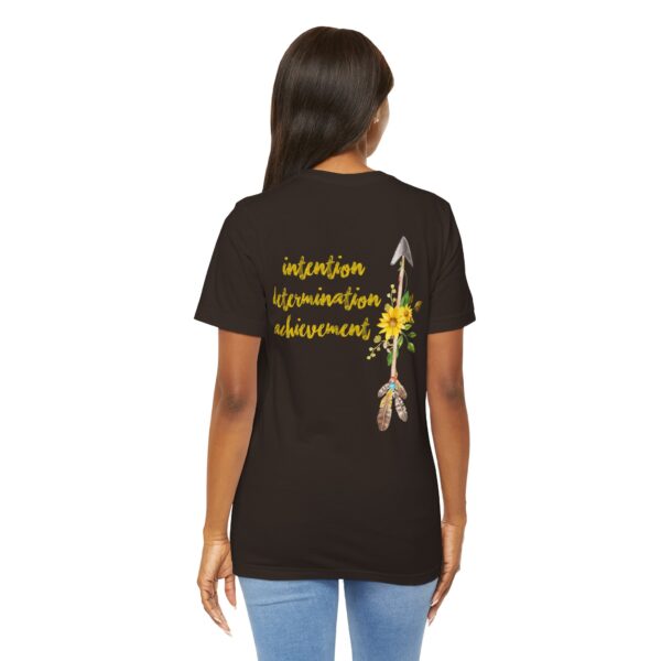Intention, Determination, Achievement - Up Arrow Lightweight Tee - Image 14
