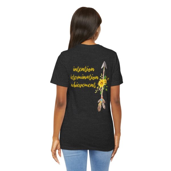Intention, Determination, Achievement - Up Arrow Lightweight Tee - Image 18