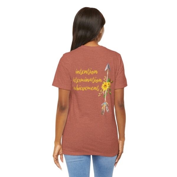 Intention, Determination, Achievement - Up Arrow Lightweight Tee - Image 9