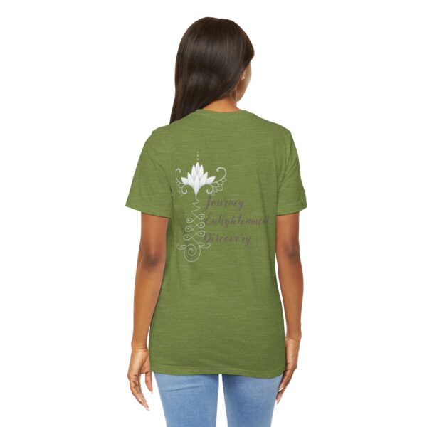 Journey, Enlightenment, Discovery - Unalome Lotus Lightweight Tee - Image 10