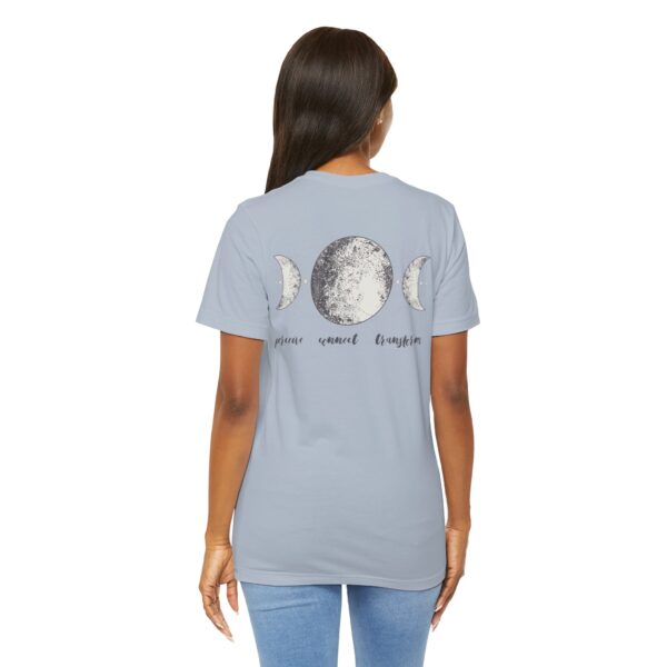 Perceive, Connect, Transform - Moon Phases Lightweight T-Shirt - Image 6