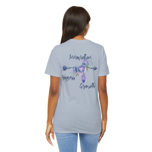 Innovation, Progress, Growth - Right Arrow Lightweight T-Shirt - Image 23
