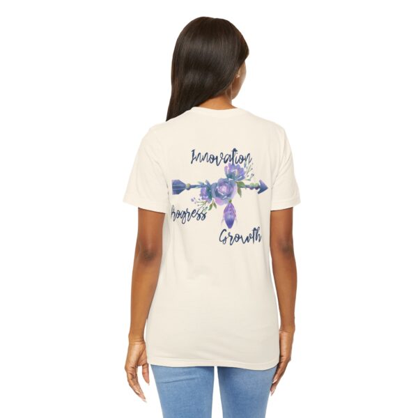 Innovation, Progress, Growth - Right Arrow Lightweight T-Shirt - Image 11