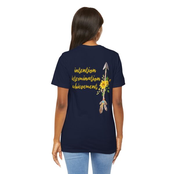 Intention, Determination, Achievement - Up Arrow Lightweight Tee - Image 22