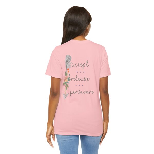 Accept, Release, Persevere - Down Arrow Lightweight T-Shirt - Image 14