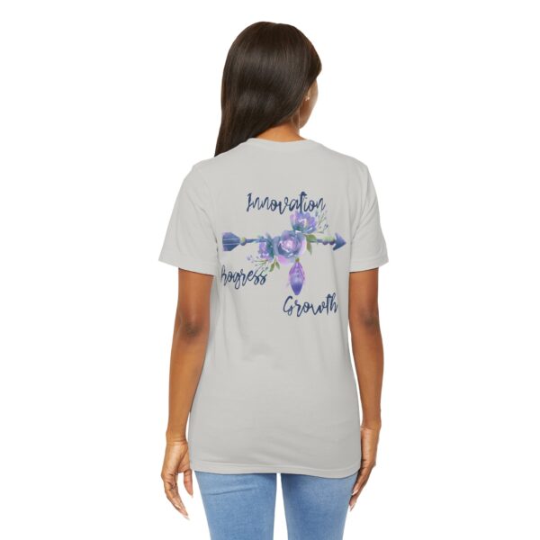 Innovation, Progress, Growth - Right Arrow Lightweight T-Shirt - Image 19