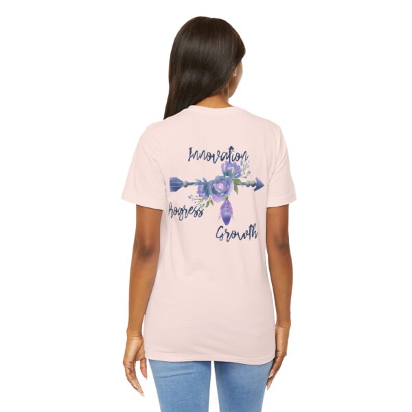Innovation, Progress, Growth - Right Arrow Lightweight T-Shirt - Image 15