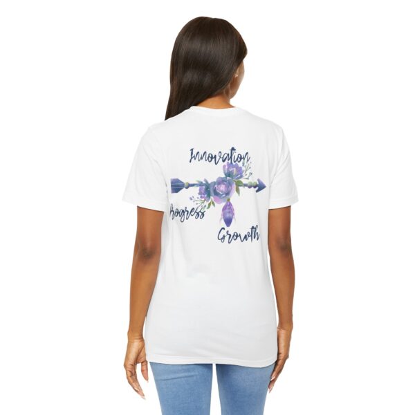 Innovation, Progress, Growth - Right Arrow Lightweight T-Shirt - Image 7