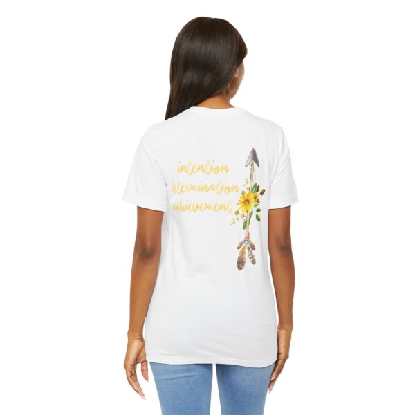 Intention, Determination, Achievement - Up Arrow Lightweight Tee - Image 5
