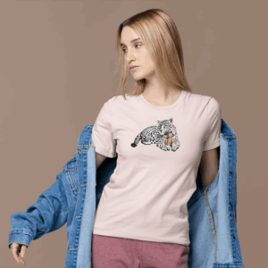 Snuggly Jaguar Lightweight T-Shirt