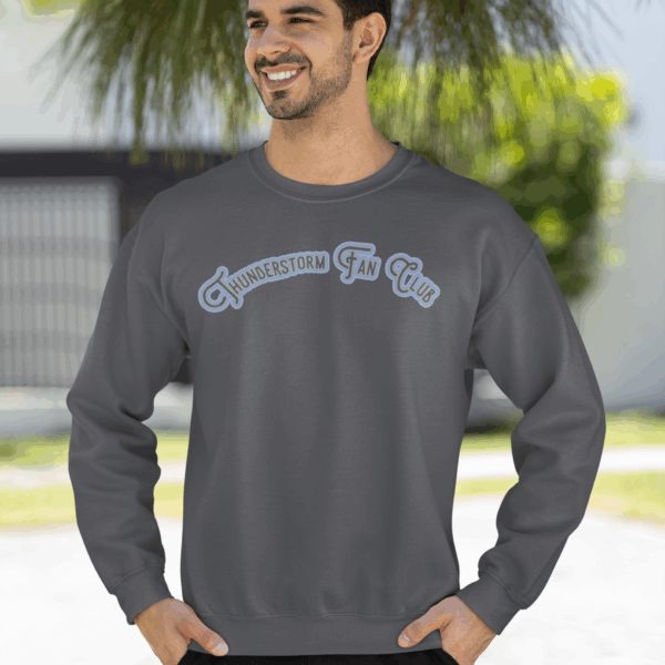 Thunderstorm Fan Club Crewneck Sweatshirt