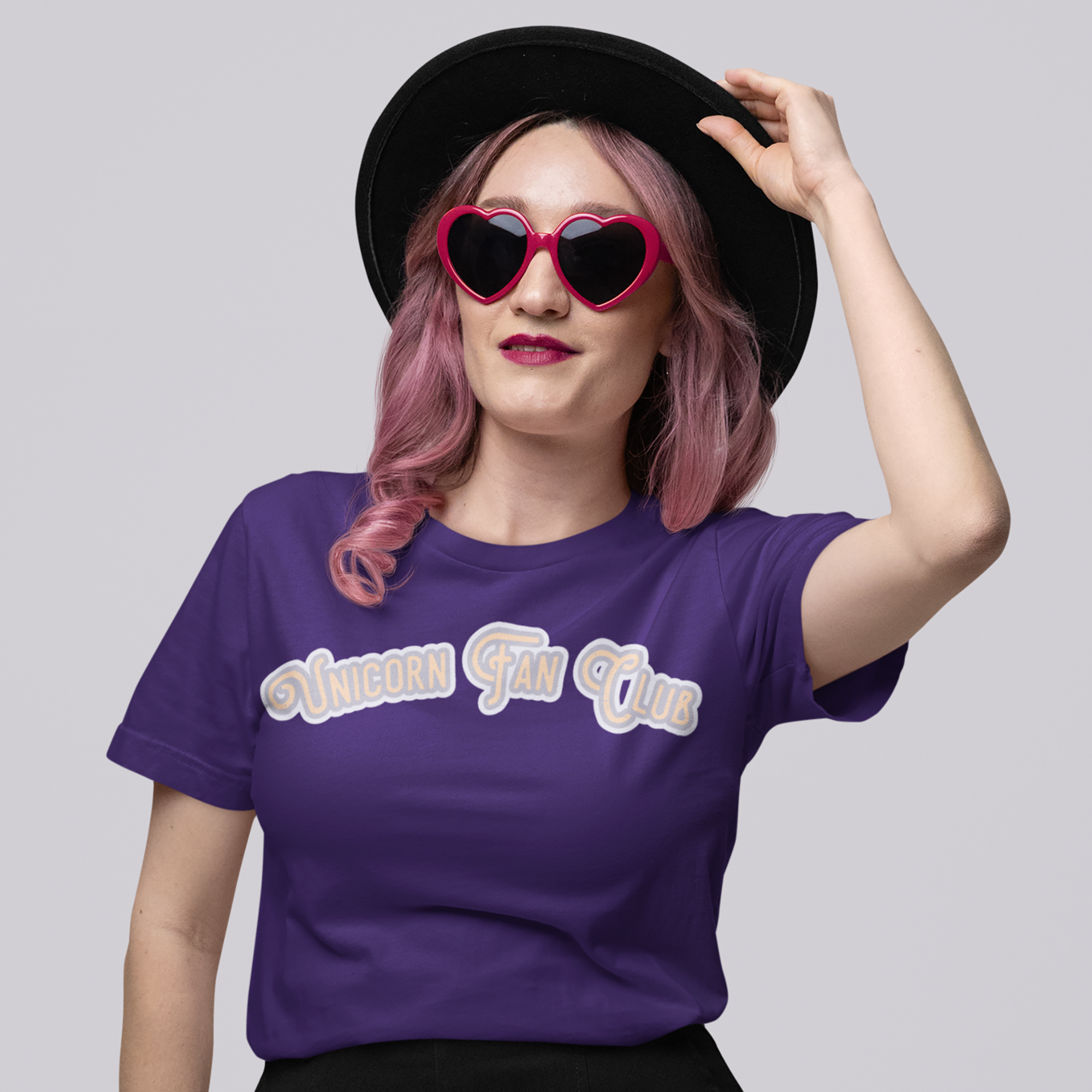 Unicorn Fan Club Lightweight T-Shirt
