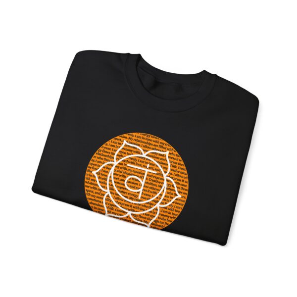 Sacral Chakra Affirmations Crewneck Sweatshirt - Image 21