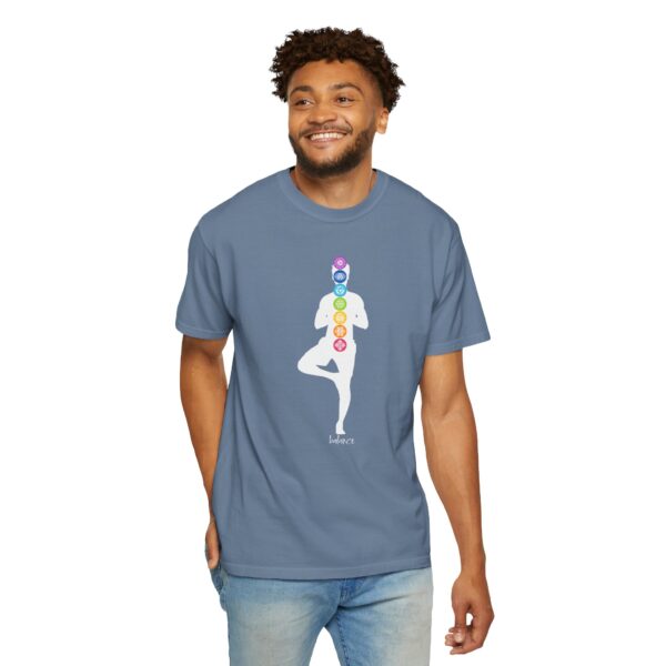 Balance - Chakra Heavyweight T-Shirt with Male Silhouette - Image 23