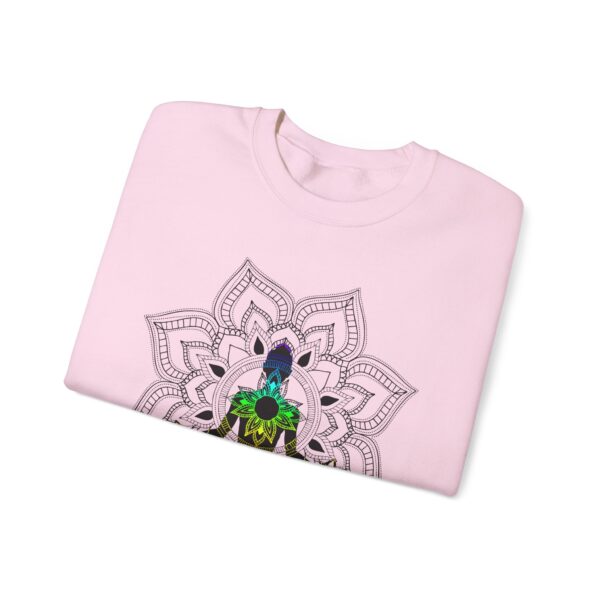 Serenity - Chakra Mandala Crewneck Sweatshirt, Female Silhouette - Image 21