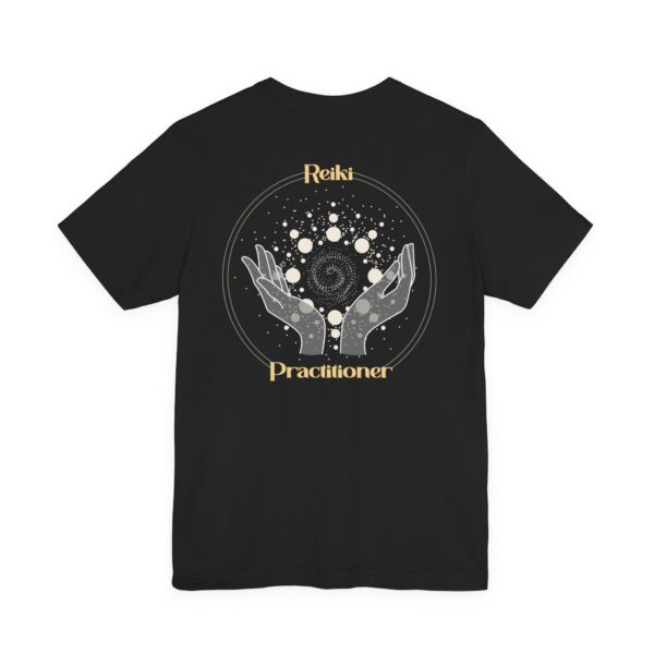Reiki Practitioner - Lightweight T-Shirt with Yellow Text - Image 20