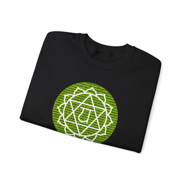 Heart Chakra Affirmations Crewneck Sweatshirt - Image 16