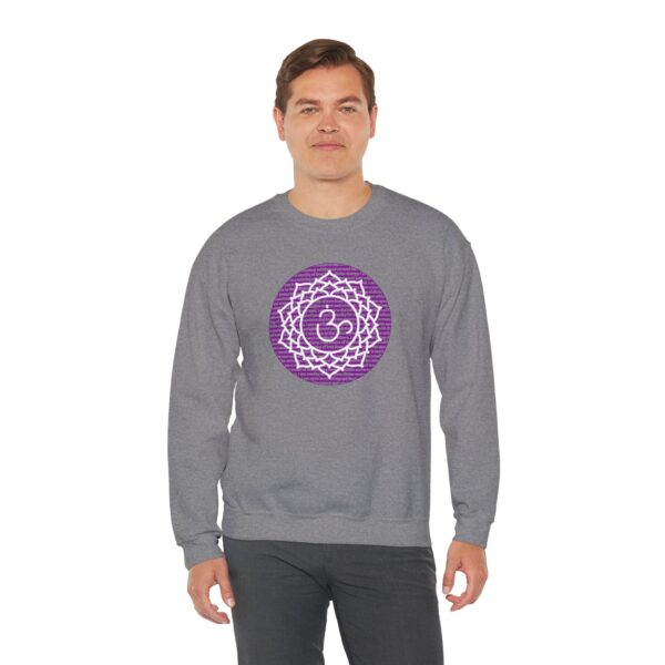 Crown Chakra Affirmations Crewneck Sweatshirt - Image 18