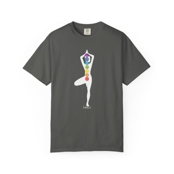 Balance - Chakra Heavyweight T-Shirt with Female Silhouette - Image 7