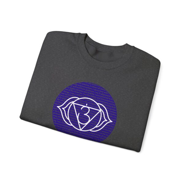 Third Eye Chakra Affirmations Crewneck Sweatshirt - Image 21