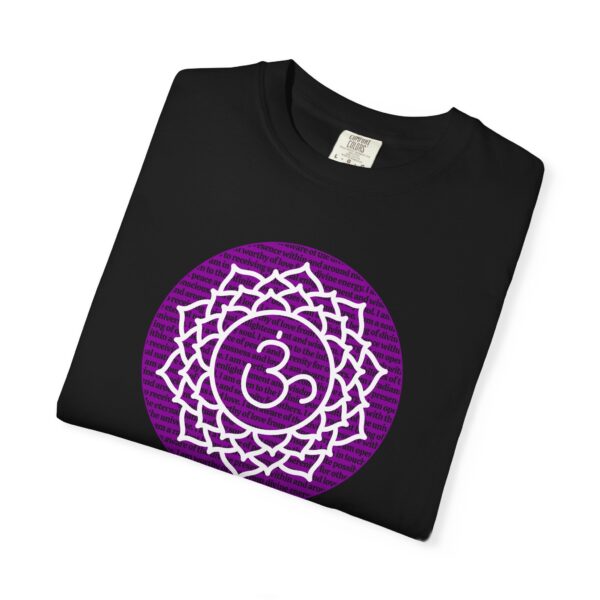 Crown Chakra Affirmations Heavyweight T-Shirt - Image 21