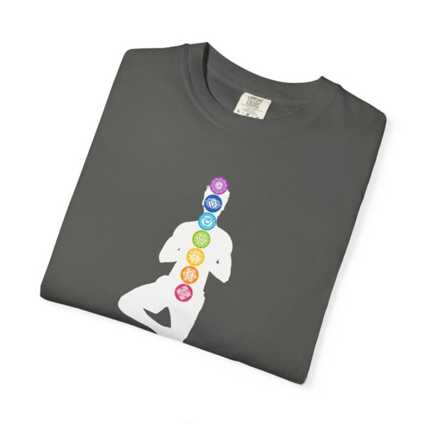 Balance - Chakra Heavyweight T-Shirt with Male Silhouette - Image 8