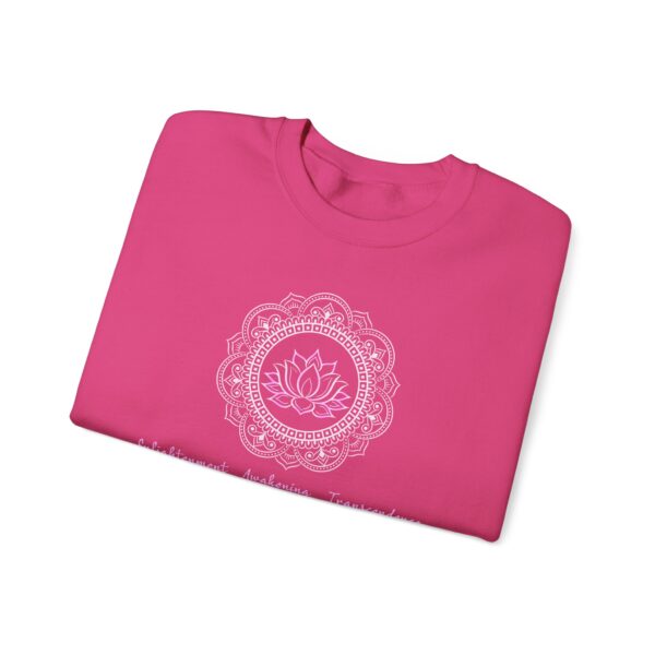 Enlightenment, Awakening, Transcendence - Lotus Sweatshirt - Image 4
