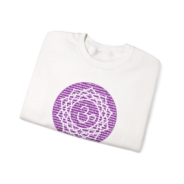 Crown Chakra Affirmations Crewneck Sweatshirt - Image 8