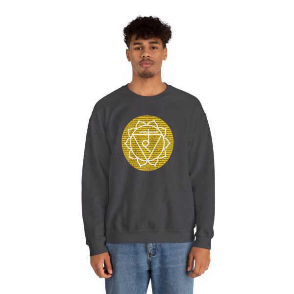 Solar Plexus Chakra Affirmations Crewneck Sweatshirt - Image 19