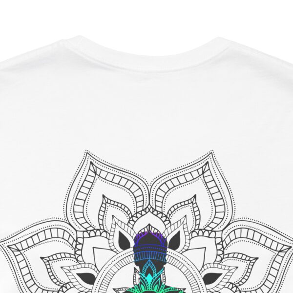 Serenity - Chakra Mandala Lightweight Shirt with Male Silhouette - Image 4
