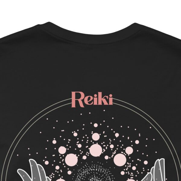 Reiki Practitioner - Lightweight T-Shirt with Pink Text - Image 13