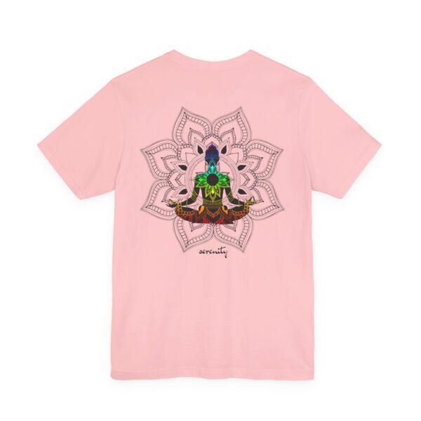 Serenity - Chakra Mandala Lightweight Tee with Female Silhouette - Image 21