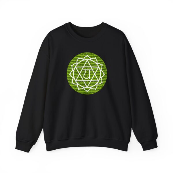 Heart Chakra Affirmations Crewneck Sweatshirt - Image 15