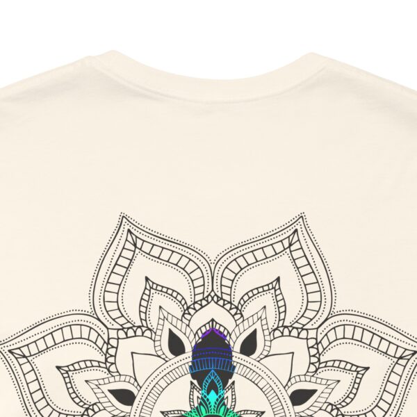 Serenity - Chakra Mandala Lightweight Tee with Female Silhouette - Image 8