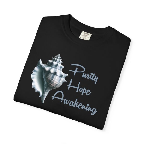 Purity, Hope, Awakening - Conch Shell Heavyweight T-Shirt - Image 21
