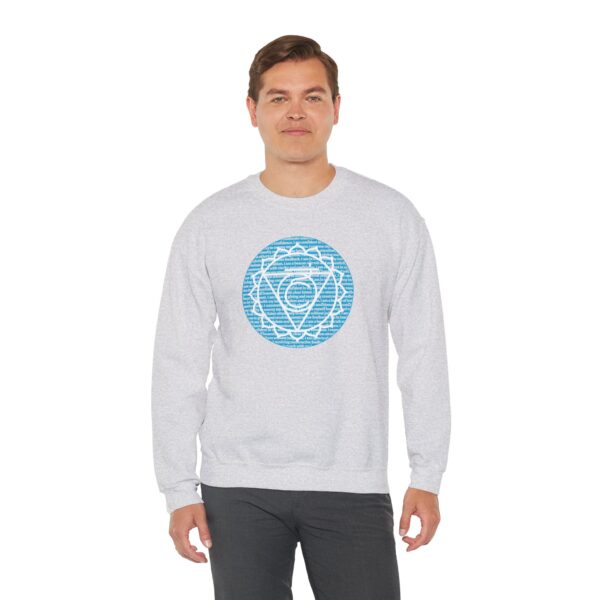Throat Chakra Affirmations Crewneck Sweatshirt - Image 10
