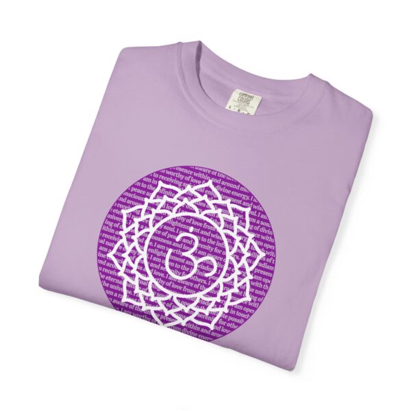 Crown Chakra Affirmations Heavyweight T-Shirt - Image 8