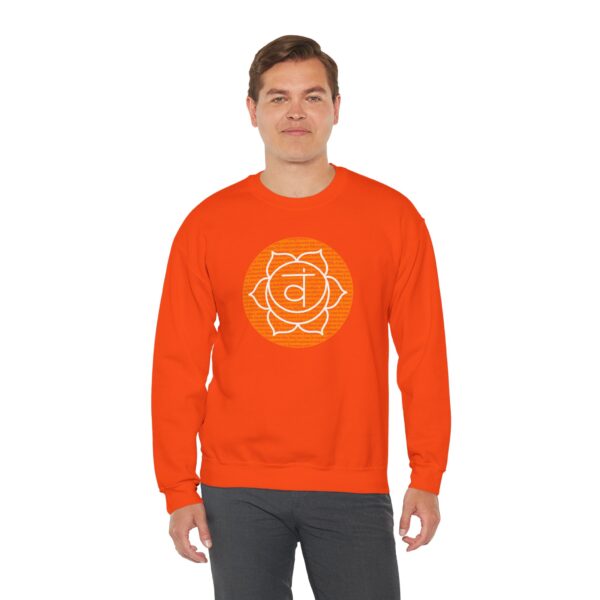 Sacral Chakra Affirmations Crewneck Sweatshirt - Image 15