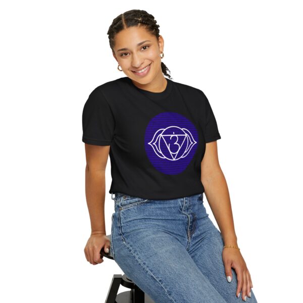 Third Eye Chakra Affirmations Heavyweight T-Shirt - Image 23