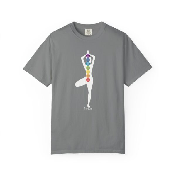 Balance - Chakra Heavyweight T-Shirt with Female Silhouette - Image 11