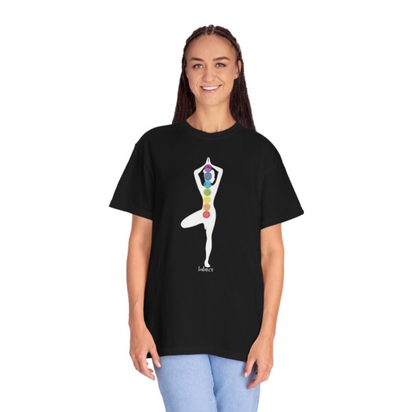 Balance - Chakra Heavyweight T-Shirt with Female Silhouette - Image 6