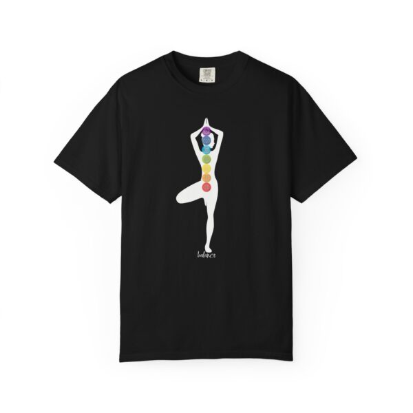 Balance - Chakra Heavyweight T-Shirt with Female Silhouette - Image 3
