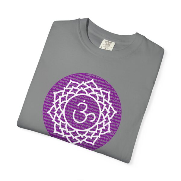 Crown Chakra Affirmations Heavyweight T-Shirt - Image 17