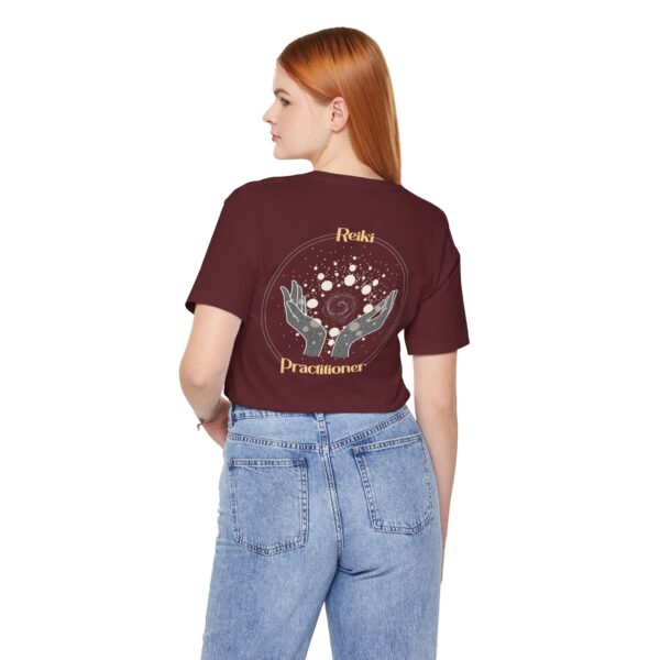 Reiki Practitioner - Lightweight T-Shirt with Yellow Text - Image 6