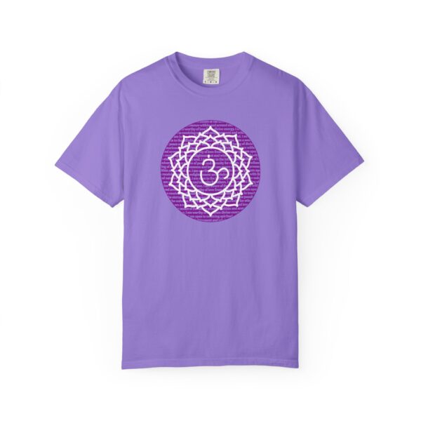 Crown Chakra Affirmations Heavyweight T-Shirt - Image 12