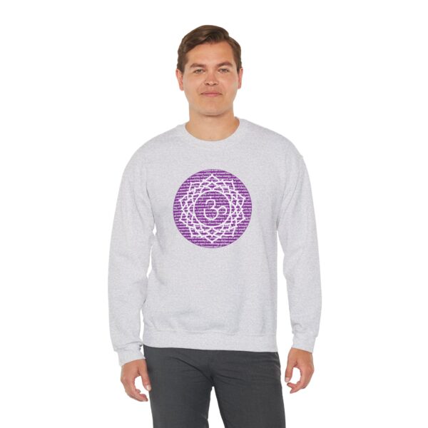 Crown Chakra Affirmations Crewneck Sweatshirt - Image 14