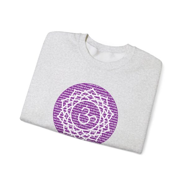 Crown Chakra Affirmations Crewneck Sweatshirt - Image 12