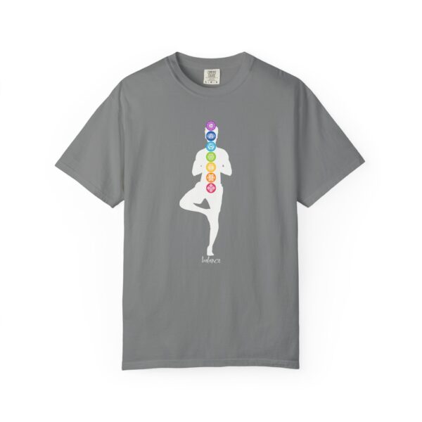 Balance - Chakra Heavyweight T-Shirt with Male Silhouette - Image 11